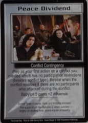 Peace Dividend - Uncommon